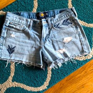 Lucky Brand destroyed shorts